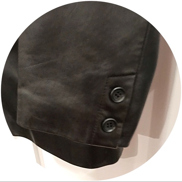 {Kenneth Cole} Leather Jacket, XL - Picture 5 of 8